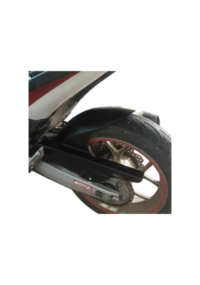 GP Kompozit Honda NC 700 D Integra 2012-2013 Uyumlu Uzun Arka Çamurluk Siyah