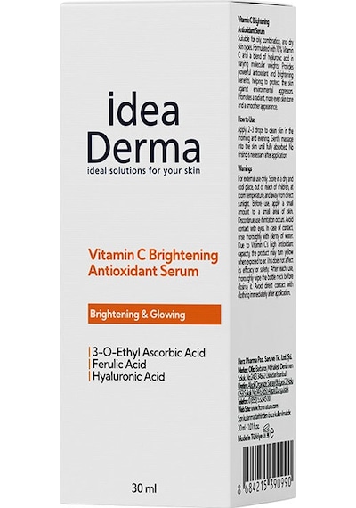İdea Derma %10 Saf C Vitamini Serum 30 Ml