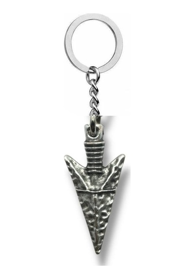 Spearpoint Mızrak Uçlu Unisex Metal Anahtarlık