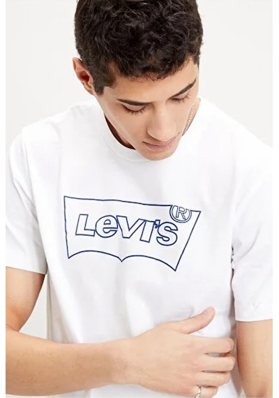 Levi's Erkek Bisiklet Yaka Beyaz T-shirt - 22489-0334 Beyaz