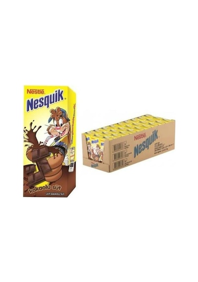 Nestle Nesquik Kakaolu Süt 180 Ml 24 Adet