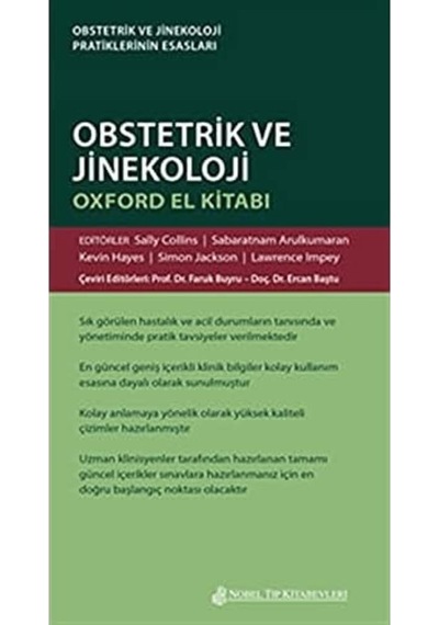 Obstetrik Ve Jinekoloji Oxford El Kitabı