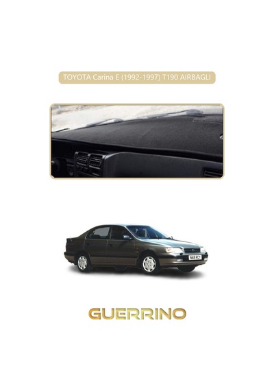 Toyota Carina E 1992-1997 T190torpido Koruma Halısı Bej Kenar