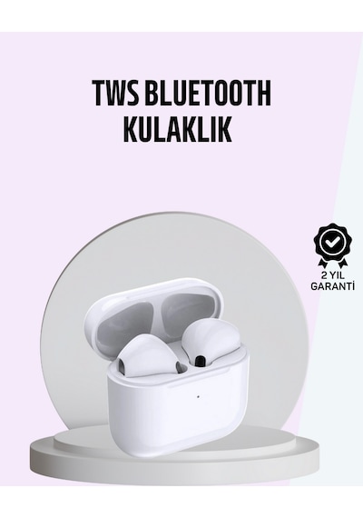 İphone - 217 - 11 12 13 14 15 Pro Max Uyumlu Tws Kulaklık Gürültü Önleyici - Muratech - Stereo Ses