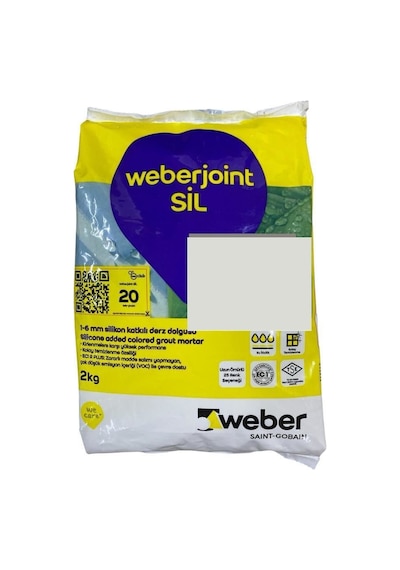 Weber Joint Sil 437 Açık Gri Derz Dou 2 Kg