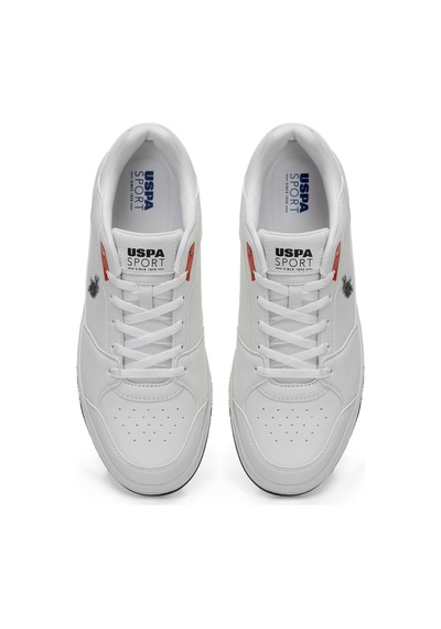U.s. Polo Assn. Presto 4pr Beyaz Erkek Sneaker 000000000101812436 Beyaz - Kırmızı