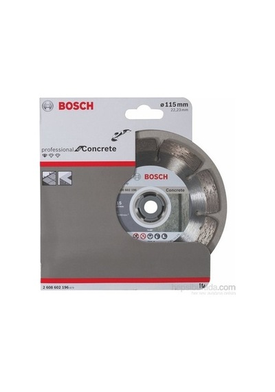 115 Mm Elmas Testere Disk, Beton Zeminler İçin 10 Mm Segment