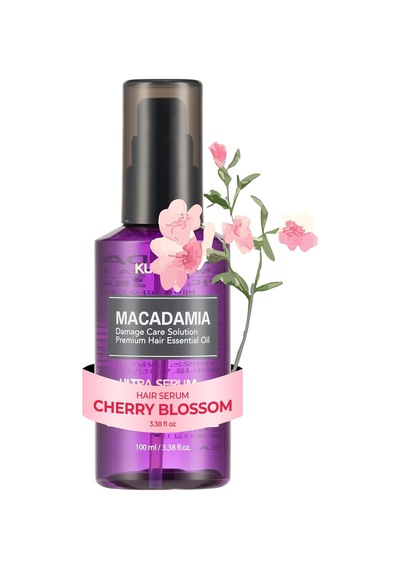 Kuru Ve Yıpranmış Saçlara Onarıcı Bakım Serumu Macadamia Ultra Hair Serum Cherry Blossom Diğer