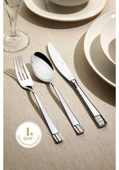 Nehir Didim Sade 89 Parça Taslama Kutulu Set Inox