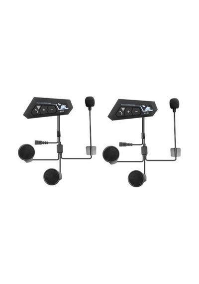 Motosiklet Kaskı İçin Bluetooth Kulaklık Ve Intercom Sistemi, Su Geçirmez Özellikli