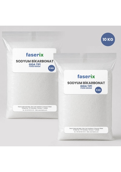 Sodyum Bikarbonat Şişecam İngiliz Karbonatı Gıda Tipi 10 Kg