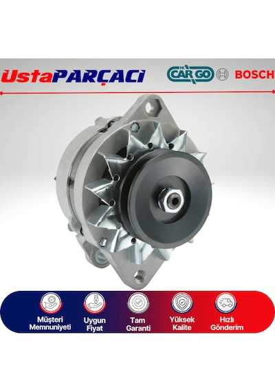 Bosch - Cargo Alternatör 14v 60a Tofaş Doğan Şarj Dinamosu 4808507 4799364 4808502