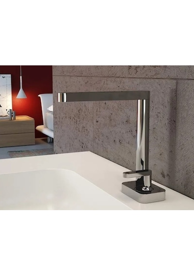 İtalyan Webert Living Lavabo Batrayası Krom,sifon Kumandalı Lv830101015