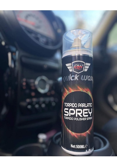 Quickwax Torpido Parlatıcı Sprey Torpido Koruyucu Köpük 500 Ml