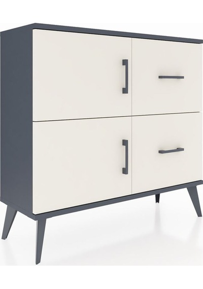 Arges Şifonyer Tek Raflı 2 Çekmeceli 2 Kapaklı 88x30x80 Antrasit-aytaşı Aytaşı Arges Şifonyer Tek Raflı 2 Çekmeceli 2 Kapaklı 88x30x80 Antrasit-aytaşı Aytaşı
