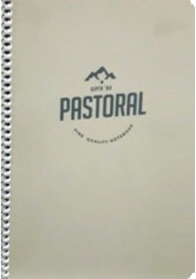 Gıpta Defter Pastoral A4 96 Yp.Çizgili Pp Kapak Spiralli N11.1556