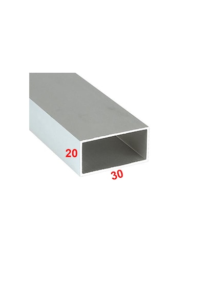 Alüminyum Kutu Profil Kare Boru 20 X 30 Mm 440171335