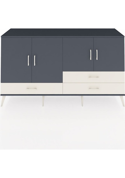 Hyperion Konsol 5 Raflı 3 Çekmeceli 4 Kapaklı 176x44x99 Antrasit- Antrasit-antrasit/aytaşı Hyperion Konsol 5 Raflı 3 Çekmeceli 4 Kapaklı 176x44x99 Antrasit- Antrasit-antrasit/aytaşı