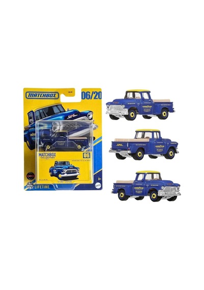 Matchbox Koleksiyon Araçlar 57 Gmc Stepsıde Gbj48 - Jfk39 Mavi