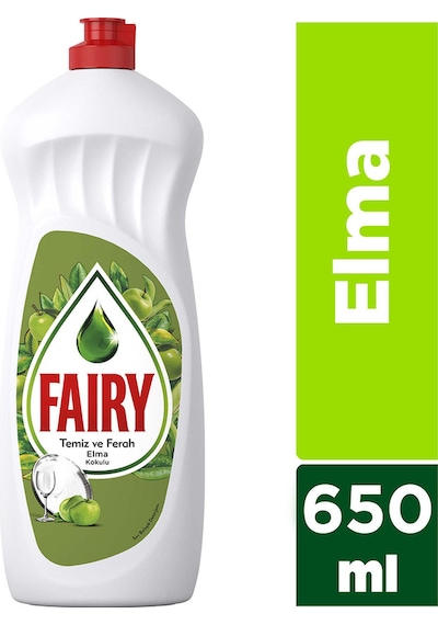 Fairy Elma Kokulu Elde Sıvı Bulaşık Deterjanı 650 ML