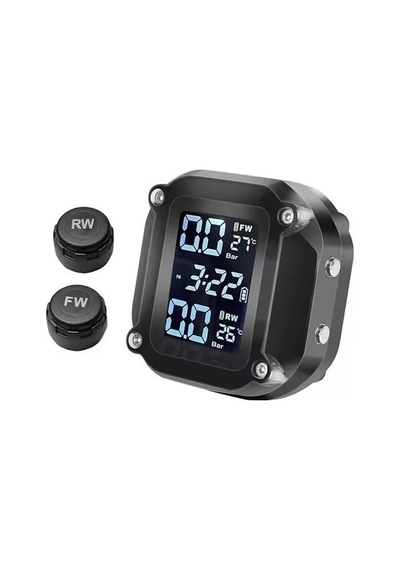Sh Powermaster Pm-28656 Motosiklet Kablosuz Lastik Basınç Ve Sıcaklık İzleme Sistemi Tpms Najmaddin Diğer