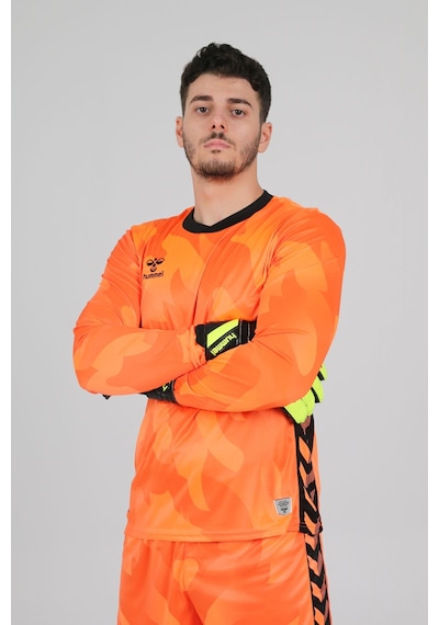 Hummel Elegance Profesyonel Kaleci Forması Neon Turuncu
