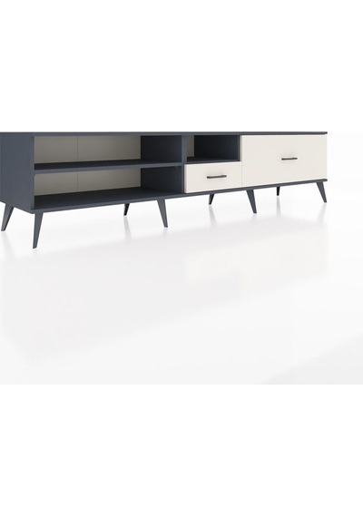 Hyperion Tv Ünitesi 2 Raflı 2 Çekmeceli 220x44x51 Antrasit-antrasit/aytaşı Antrasıt/aytası - Antrasıt Hyperion Tv Ünitesi 2 Raflı 2 Çekmeceli 220x44x51 Antrasit-antrasit/aytaşı Antrasıt/aytası - Antrasıt