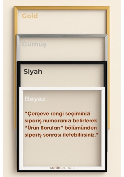 Velo 02 - Gerçek Cama Baskı Siyah Alüminyum Metal Çerçeveli Tekli Modern Cam Tablo