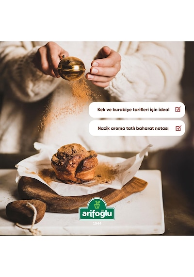 Arifoğlu Seylon Tarçın Toz 70 Gr. Öğütülmüş %100 Doğal