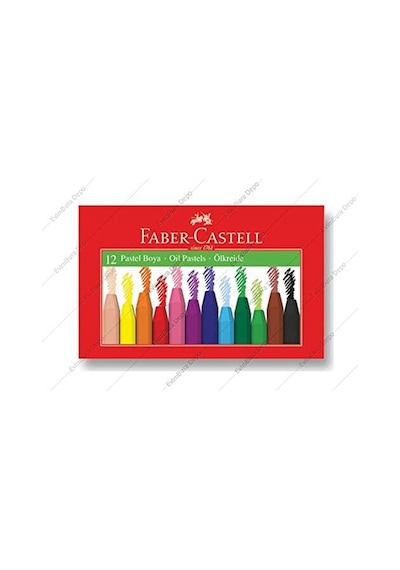 Pastel Boya, 12 Renk, Yumuşak Ve Rahat Kullanım, Canlı Renkler, Kağıt Ve Taş Üzeri Uygun Diğer