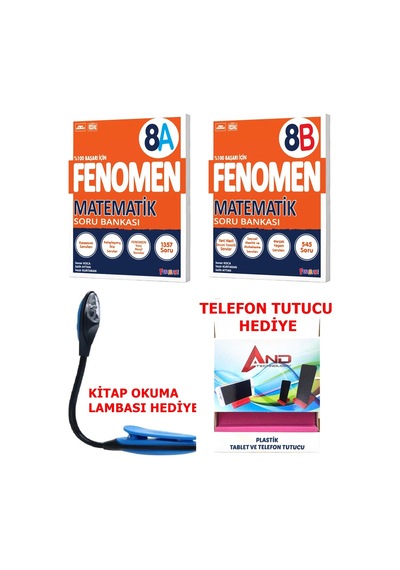 2024-2025 Müfredat Fenomen 8 Sınıf Lgs Matematik A Ve B Serisi