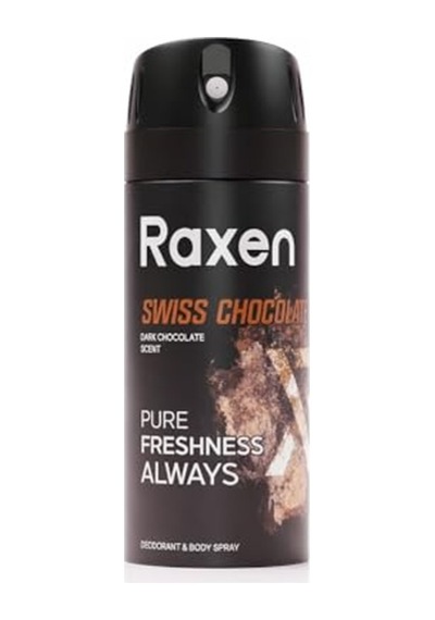 Erkek Deodorant Spreyi - Swiss Chocolate Serisi - 150ml - Etkili Ter Kokusu Önleyici - Alüminyumsuz Ve Leke Bırakmayan Formül - Gün Boyu Ferahlık Veren Erkek Vücut Spreyi