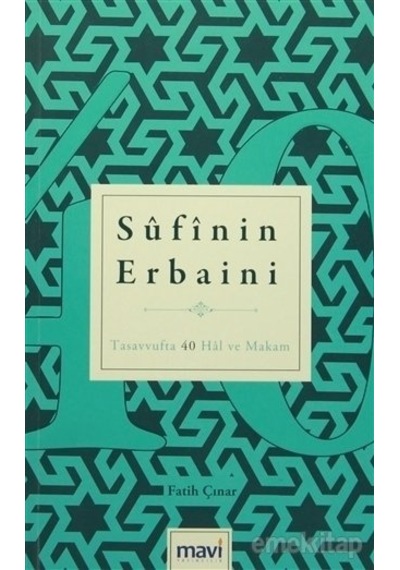 Süfinin Erbaini Fatih Çınar