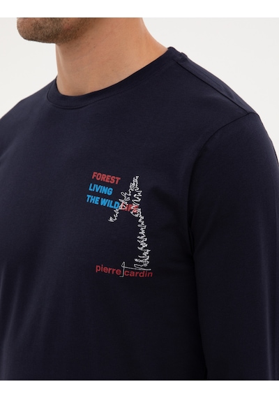 Pierre Cardin Erkek Lacivert Pijama Takım 50322635-200 Lacivert