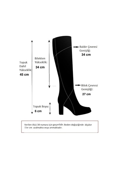 Fox Shoes J848300109 Bordo Kalın Topuklu Kadın Çizme Bordo-suni Deri Bordo
