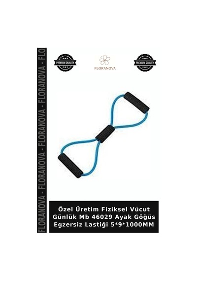 Özel Üretim Fiziksel Vücut Günlük Mb 46029 Ayak Göğüs Egzersiz Lastiği 5 9 1000mm Mavi