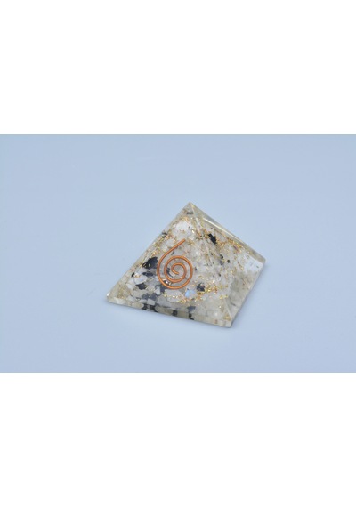 Hakiki Doğal Ay Taşı Orgonit Piramit 32 Gram
