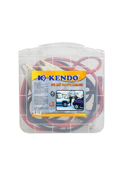 Kendo Ktk302 Çantalı Oto Akü Takviye Kablosu 150 Amper 2 Metre