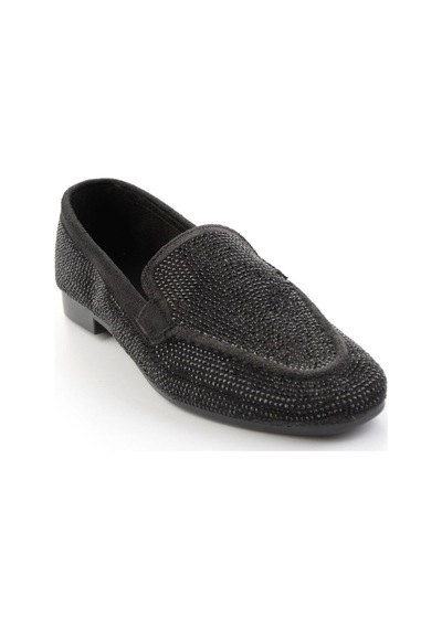 Bambi Siyah Kadın Loafer Ayakkabı K01671058087 Siyah