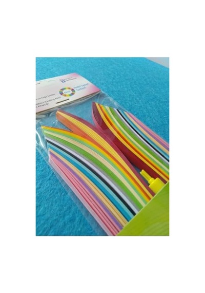 Quilling/quiling Set İnce 0,5x50 Cm 150 Kağıt Şerit 8680422509887 Genel