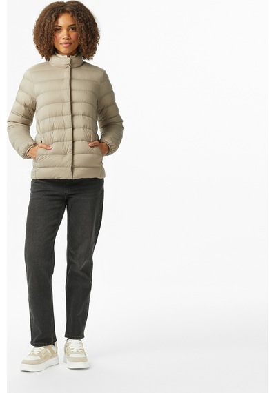 Nautica Kadın Bej Regular Fit Montdesenli57j001t