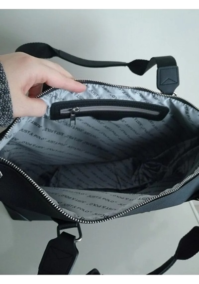 Just Polo Kadın Yeni Sezon Büyük Boy Lüks El Ve Omuz Çantası Shoulder Bag Ebat: 33 X 40 Cm Siyah