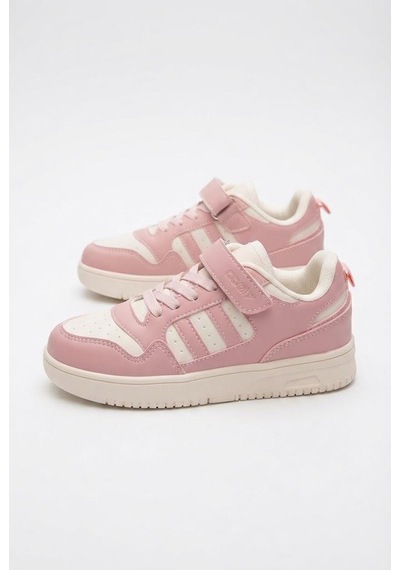 Fort Cool Foor Rahat Esnek Sneaker Kız Çocuk Spor Ayakkabı Pudra