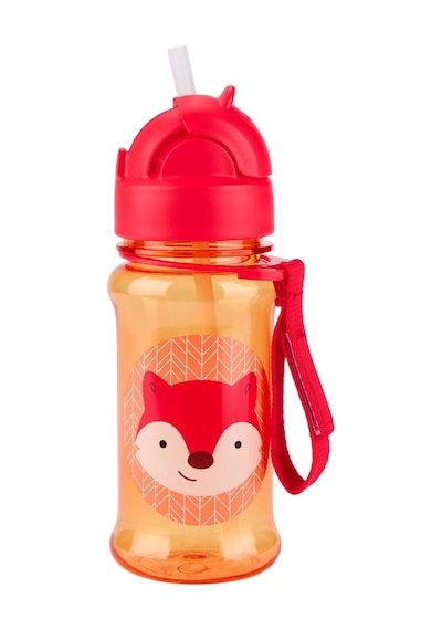 Skip Hop Zoo Pipetli Tritan Suluk Tilki 355ml Çok Renkli
