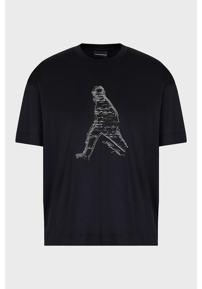 Emporio Armani Erkek T Shirt 3r1tt9 1juvz 0920 Lacivert