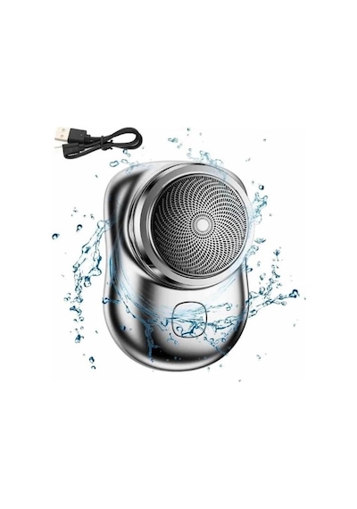 Mini Sıfır Sakal Yanak Tıraş Makinesi Usb Şarjlı Sıfır Sakal Taşınabilir Korumalı