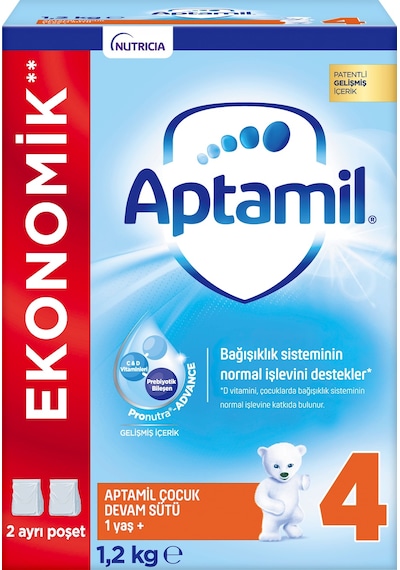 Aptamil 4 Çocuk Devam Sütü 1200 G Aptamil 4 Çocuk Devam Sütü 1200 G
