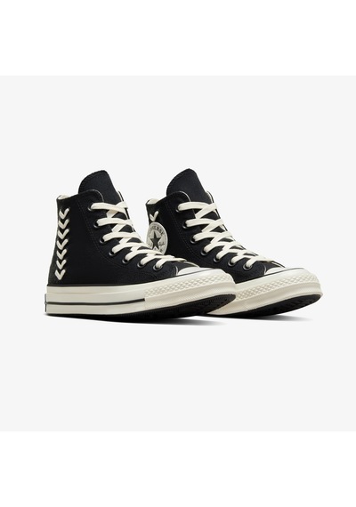 Converse Chuck 70 Crafted Laces Unisex Siyah Bilekli Sneaker A10669c Siyah
