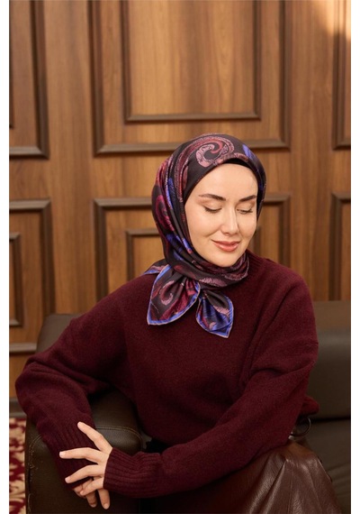 Silk Home Twill İpek Eşarp 11490-23 Acı Kahve