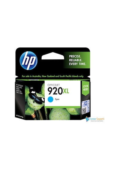 Tonersepeti Hp 920xl-cd972a Mavi Kartuş